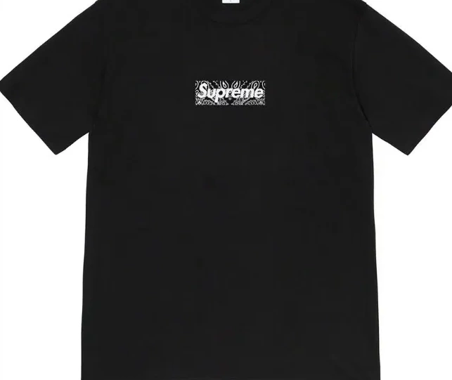 Cashew Logo Bandana Tee Blossom sleeved S Box White 19FW XL Black T-shirt Bogo M Short L 0706